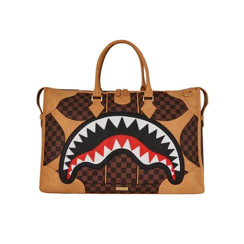 BOLSO DE MANO MARRÓN PIRAMIDAL SPRAYGROUND
